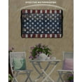 thumbnail image 3 of 4th of July Star Outdoor TV Cover 48 to 50 Inch Waterproof, Retro Blue Star Red Striped Independence Day 600D Oxford TV Covers with Zipper, Outside Flat TV Screen Protector 48"Wx30"Hx4.5"D, 3 of 7