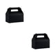 thumbnail image 1 of Toystoory Caja de almacenamiento de pasteles portátil Cajas de fiesta Caja de embalaje de alimentos diversos de gran capacidad Suministro de Negro 2piezas, 1 of 6