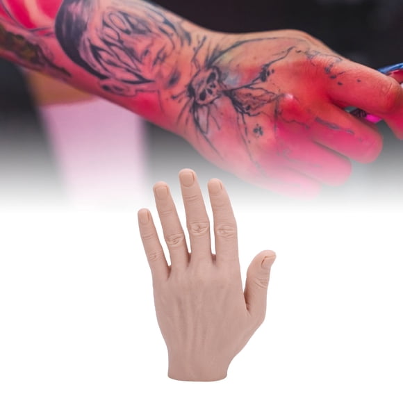 Maniquí De Silicona Mannequín Realista Soft Flexible Para La Práctica De Tatuajes Boceto De Arte De Exhibición De Joyas Con Diseño Reutilizable Resistente Al Polvo