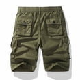 thumbnail image 4 of Aimik Cargo Shorts for Men Multi Pocket Plus Size Mens Shorts with Inner Lining Summer Cotton Breathable Shorts for Daily, 4 of 6