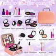 thumbnail image 2 of Somnr Kids Makeup Kit for Girl with Make Up Remover - Non Toxic Play Princess Cosmetic Set - Ideal Birthday for Little Girls Ages 3+Year Old Children (Not Real Makeup), 2 of 8