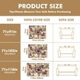 thumbnail image 5 of Throw Sofa Cover Soft Washable Decorative Couch Covers for 3 Cushion with Tassels Furniture Protector for Pets and Kids 71x118in, 5 of 5