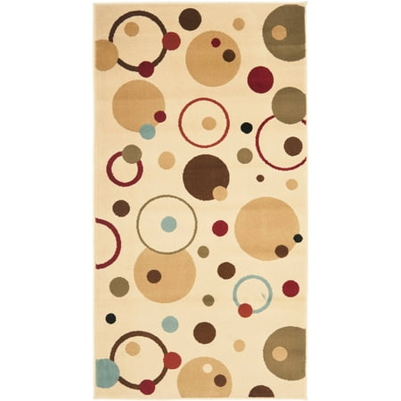 Porcello Bubbles - Safavieh Porcello Alexander Abstract Circles Area Rug or Runner