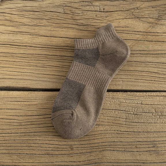 Harpily Mens No Show Socks Thin Breathable Cotton Spandex Blend Invisible Low Cut Socks Sweat Absorbing for Daily Business Sports Wear