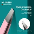 thumbnail image 4 of MR.GREEN Eyebrows Tweezers Colorful Beauty Fine Hairs Puller Makeup Tools Stainless Steel Slanted Eye Brow Clips Removal (Pink), 4 of 7