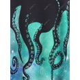 thumbnail image 4 of Tank Top de Talla Extra con Estampado de Pulpo con Escote Pico Rosegal  Camisetas sin mangas de talla grande, 4 of 5