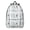 Black-69, variant on Mexican Dead Day Skull Backpack, Waterproof School Bag with Gothic Roses, Butterflies, and Mandala Pattern