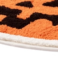 thumbnail image 4 of Way to Celebrate! Orange Pumpkin Shaped Bath Rug, 17" x 24", 4 of 6