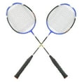 thumbnail image 1 of Carbon Fiber Badminton Rackets, Badminton Racquets Line Protective Frame 1 Pair Super Lightweight Easy Swing  For Sports, 1 of 8