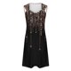 thumbnail image 3 of Puntoco Vestidos Mujer Verano Impreso Cuello Redondo Casual Sin Mangas Vestido De Tirantes, 3 of 4