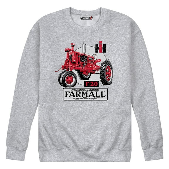 Case IH - Farmall F-20 Classic Tractor - Men's Crew Fleece Sweatshirt