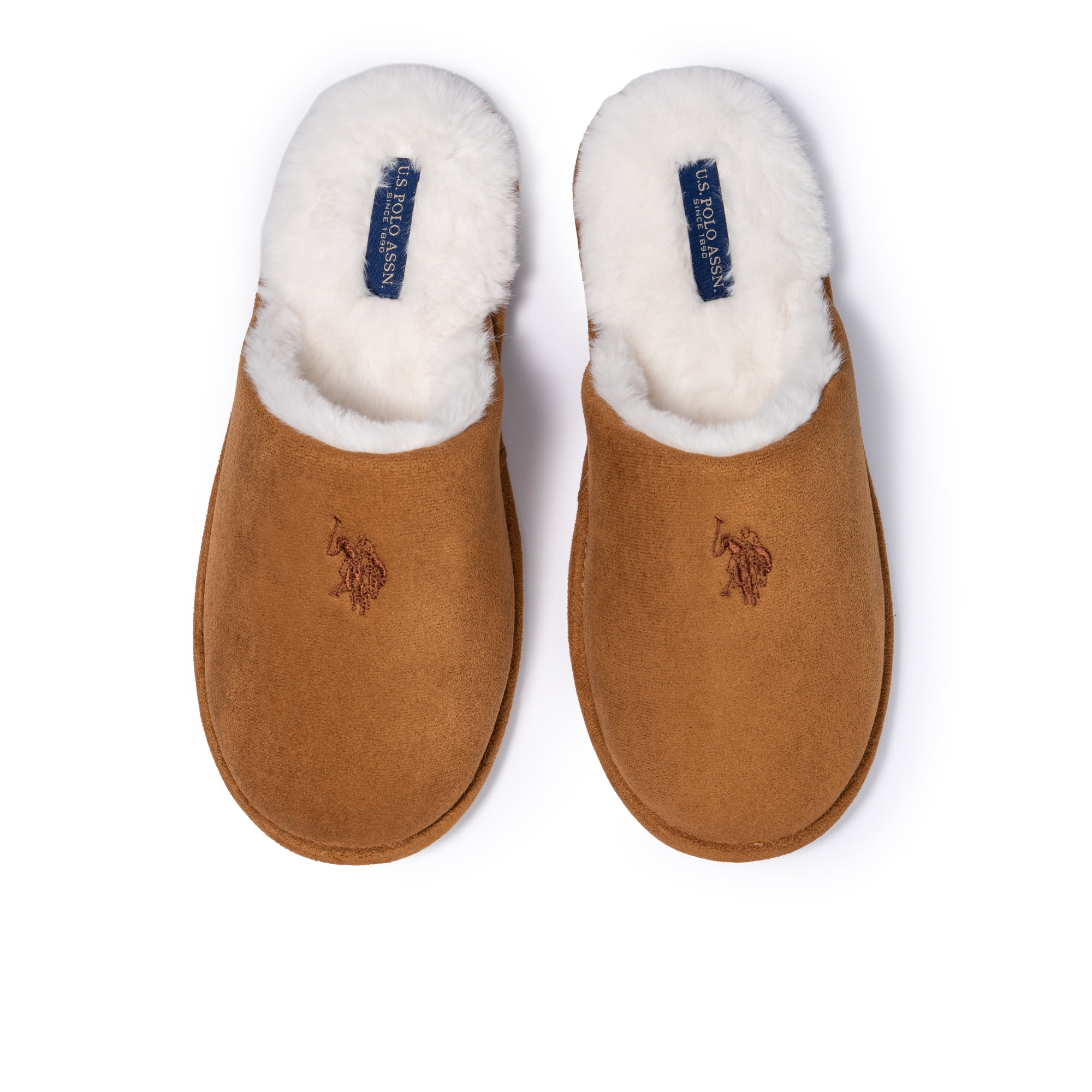 U.S Polo Assn. Mens Scuff Slippers