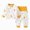 G824-Yellow, variant on HFHAPW Toddler Boys Girls Pajamas Pjs Sets Long Sleeve Jammies Fall Winter Sleepwear 2 Piece Top and Pants