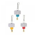 thumbnail image 4 of 5 Pack Bird Calcium Teeth Grinding Chew Treats Toy, Parrot Beak Trimmer Calcium Stone, Mineral Rock Chewing Toys for Budgies, 4 of 4