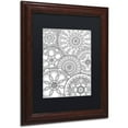 thumbnail image 2 of Trademark Fine Art "Family Mandalas" Canvas Art by Hello Angel, Black Matte, Wood Frame, 2 of 4