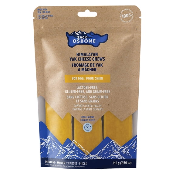 Zack Himalayan Yak Chews - Medium - Dog Chew