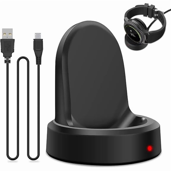 FU2184Samsung Gear S3/S4 Watch Charger - Fast Speed Stable Frontier Watch Charger Cradle Dock Station