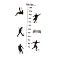 thumbnail image 3 of Gráfico de altura de crecimiento para niños, pegatinas de pared, pegatinas de pared con temática deportiva de fútbol, pegatinas de pared DIY para, 3 of 7