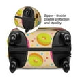 thumbnail image 4 of Balery Luggage Cover Donuts Print Suitcase Covers for Luggage Elastic Washable Suitcase Protector Fits 18-32 Inch Luggage-Small, 4 of 9