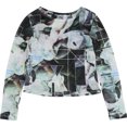 thumbnail image 1 of bar III Blusa floral para mujer, Púrpura, Mediana bar III Pull-over, 1 of 2