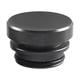 thumbnail image 2 of 2 tapones para encendedor de cigarrillos, a prueba de polvo, universales, para la mayoría de los accesorios de decoración de vehículos. Negro y Plata, 2 of 8