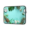 thumbnail image 2 of Bingfone Tropical Pineapple Laptop Sleeve Case 13 Inch, 360° Protective Computer Carrying Bag, 2 of 9
