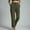 Green, variant on NTACZA Summer Pants for Women Plus Size Cotton Beige Relaxed Elastic High Waist Pants Ladies Sweatpants L