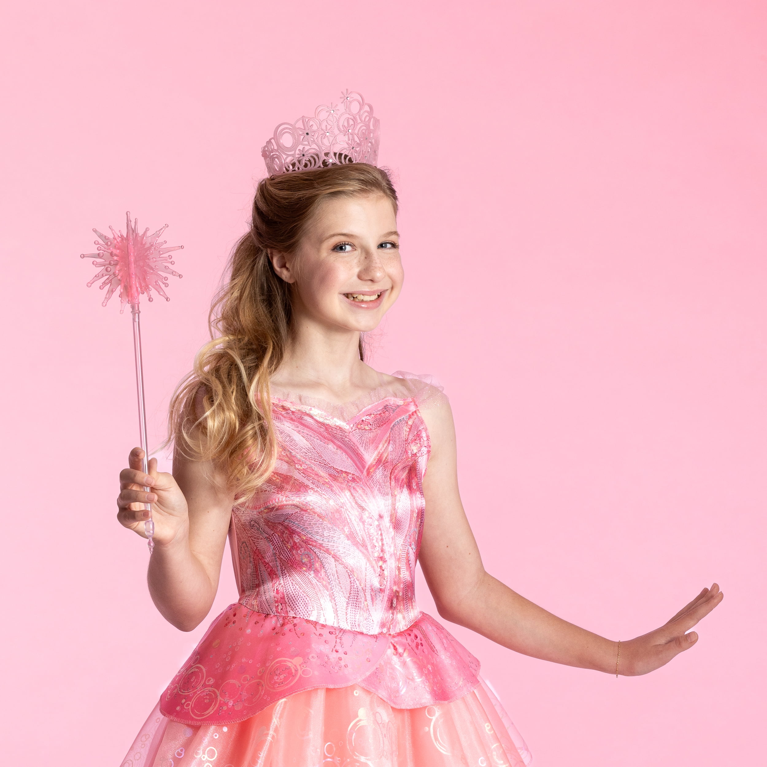 NBC Universal Wicked Glinda Wand Halloween Accessory for Children, One Size, by Disguise