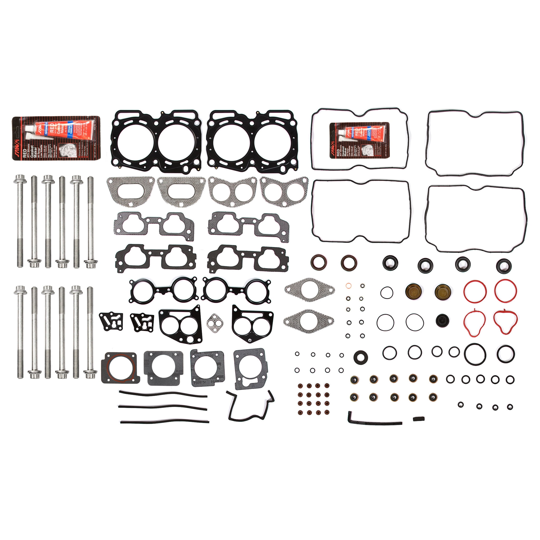 Buy Evergreen HSHB9012 Head Gasket Set Head Bolts Fit 0411 Subaru