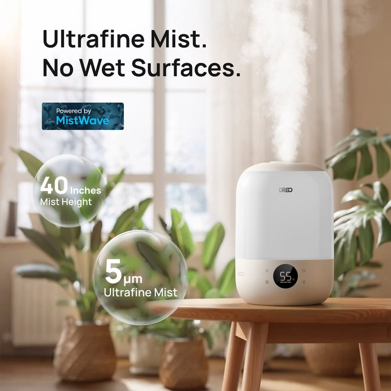 Dreo Cool Mist Humidifier, 3.7L, 35-Hour Runtime, 26dB Quiet photo 5