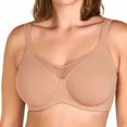 thumbnail image 5 of Jelly Bras for Women Supportive Bras Wireless Bras T Shirt Bra Soft Intentions Jelly Wireless Bra Plus Size Bras Comfortable Bra Mesh V‑Neck Sheer Mesh Top Bra Adjustable Thin Straps Khaki, 5 of 9