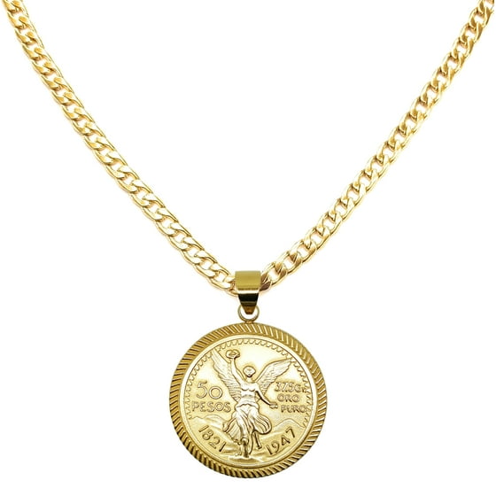 MIA - 14kt Centenario Pendant & 24