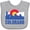 AC-Heather Grey, variant on Inktastic Colorado Flag and Skyline Boys or Girls Baby Bib