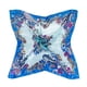 thumbnail image 1 of Qarigey 90*90cm mujer pañuelo pelo cuello bufanda señoras envuelve tocado chal Accesorios de disfraces Azul, 1 of 6