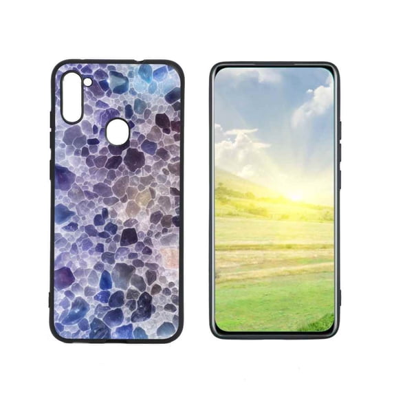 Compatible with Samsung Galaxy A11 Phone Case, Minerals-165 Case Men Women, Flexible Silicone Shockproof Case for Samsung Galaxy A11