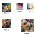 thumbnail image 4 of Designart "Explosive Gold Triangular Elegance I" Modern Geometric Metal Art Living Room Set, 4 of 5