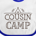 thumbnail image 4 of Inktastic Cousin Camp Family Reunion Boys or Girls Baby Bib, 4 of 4