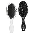 thumbnail image 2 of Tribal Rustic Pattern Hair Brush, Wooden Paddle Detangler for Women, Soft Bristles, Space Boho Fashion Styling Tool, 2 of 8