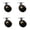 Windsor Antique, variant on 2 Inch Windsor Antique Metal Ball Caster – Corner Mount Bracket – Set of 4 – SCC