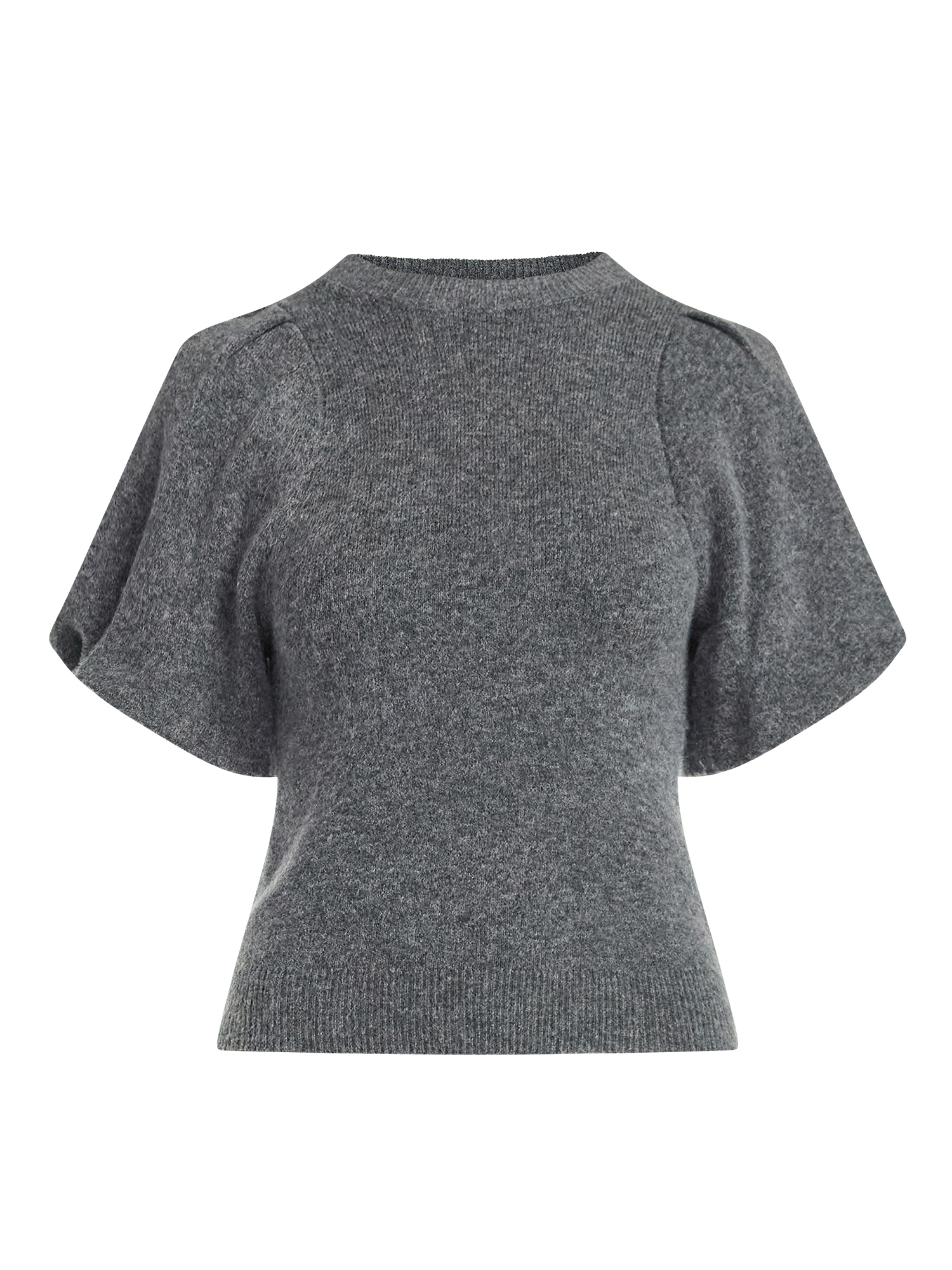 Scoop Women's and Women's Plus Sweater Top with Puff Sleeves, Lightweight, Sizes XS-4X
