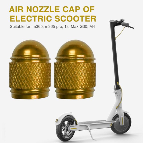 4Uds. Tapa Eléctrica Para Vástago De Válvula De Patinete, Cubierta A Prueba De Polvo Para M365 Pro Gold, 2 Uds.