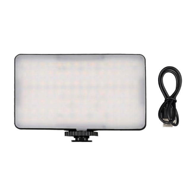 CNKOO Camera LED Light 1800mAh Rechargeable for Photo and Video Lighting with Cold and Warm Color Temperature