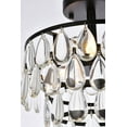 thumbnail image 5 of Mila 12 inch flush mount in black, 5 of 7
