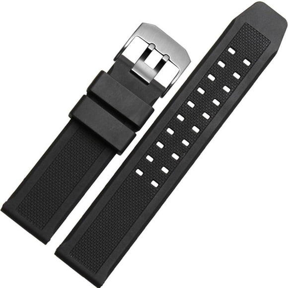 Bracelet de Montre en Caoutchouc de Silicone 23 mm pour Luminox