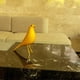 thumbnail image 3 of Decoración medieval para el hogar, pájaro de la casa, decoración decorativa para el hogar de la oficina, decoración de paloma para escritorio, regalo de paloma de arte, réplica de escultura (amarillo) Ormromra WRST-69, 3 of 7