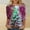 Pink, variant on Holiday Gifts! Titcea Christmas Shirts for Women 3/4 Sleeve Round Neck Glitter Xmas Tree Print Pullover Christmas Sweaters 2024 Fashion Casual Tops