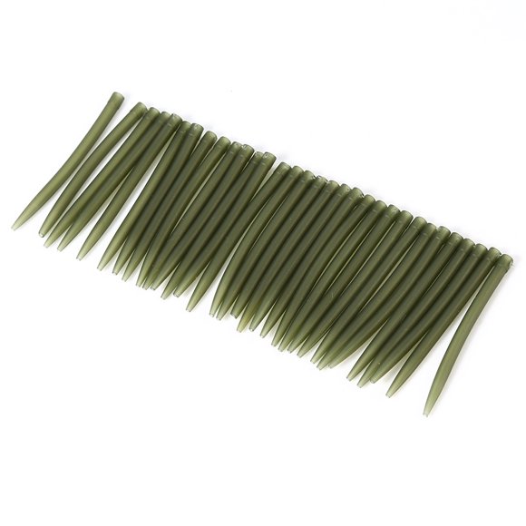 Yosoo 30PCS/Bag 51MM Anti Tangle Sleeves Carp Outdoor Fishing Tackle Accessories Tools 2 Colors, Anti Rigs Sleeve, Carp Fishing Accessories