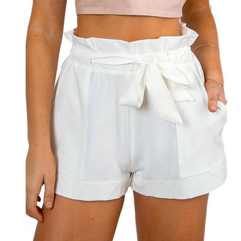 ladies high waisted shorts