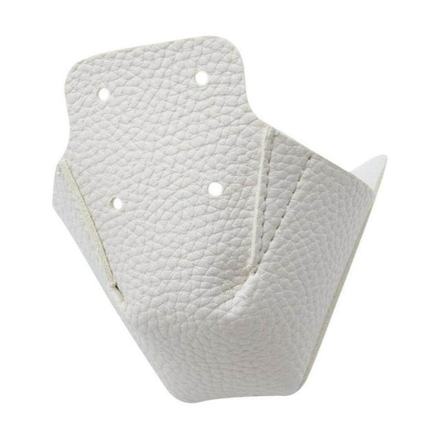 Langgg Roller Skate Protector Detachable Artificial Leather Replace for Equipment White