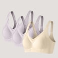 thumbnail image 1 of Warop Women's Push-Up Bra, Seamless Anti-Sagging with Full Coverage, Solid Color for Daily Comfort, 1 of 9